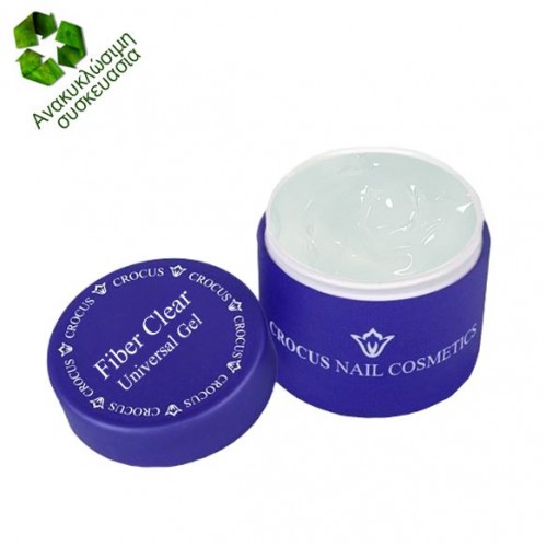 Crocus Base & Builder Gel Fibergel Clear 50ml