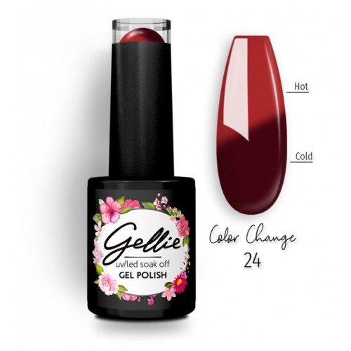 Gellie Ημιμόνιμο Βερνίκι Νυχιών Color Change 24 ,10ml