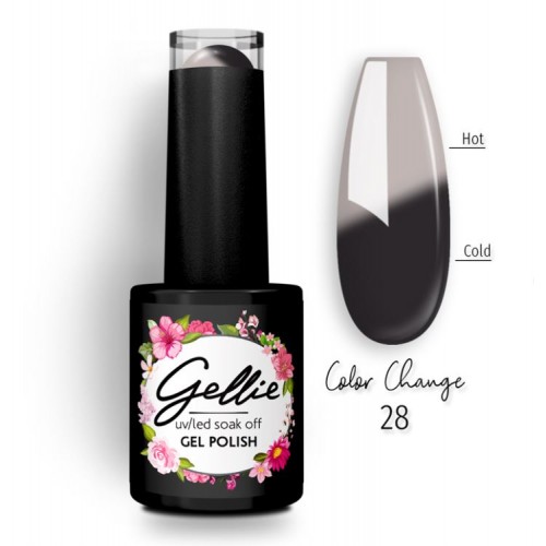 Gellie Ημιμόνιμο Βερνίκι Νυχιών Color Change 28 ,10ml