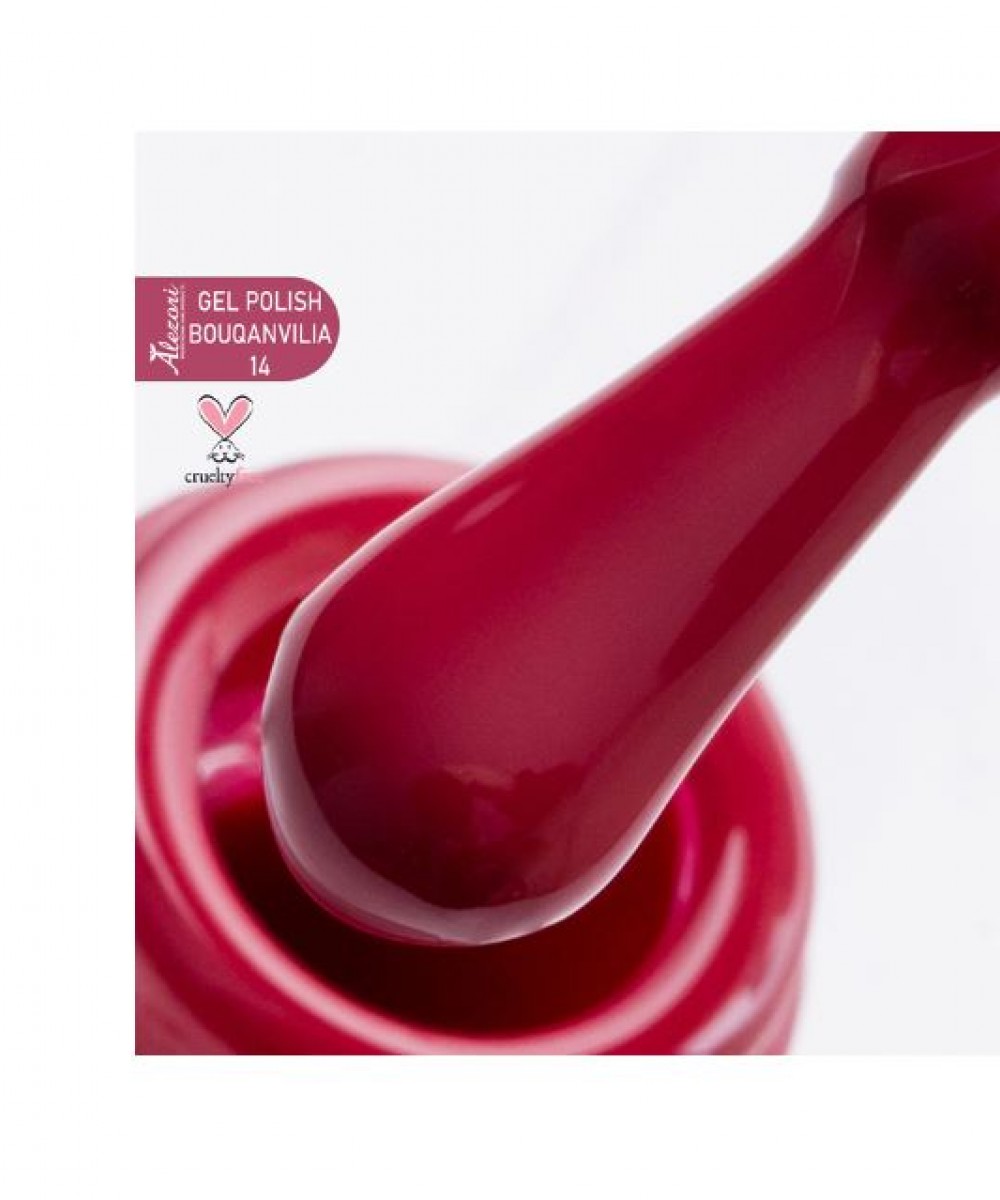 Alezori Ημιμόνιμο Βερνίκι Νυχιών Gel Polish Bouqanvilia 14 (№1816) ,15ml