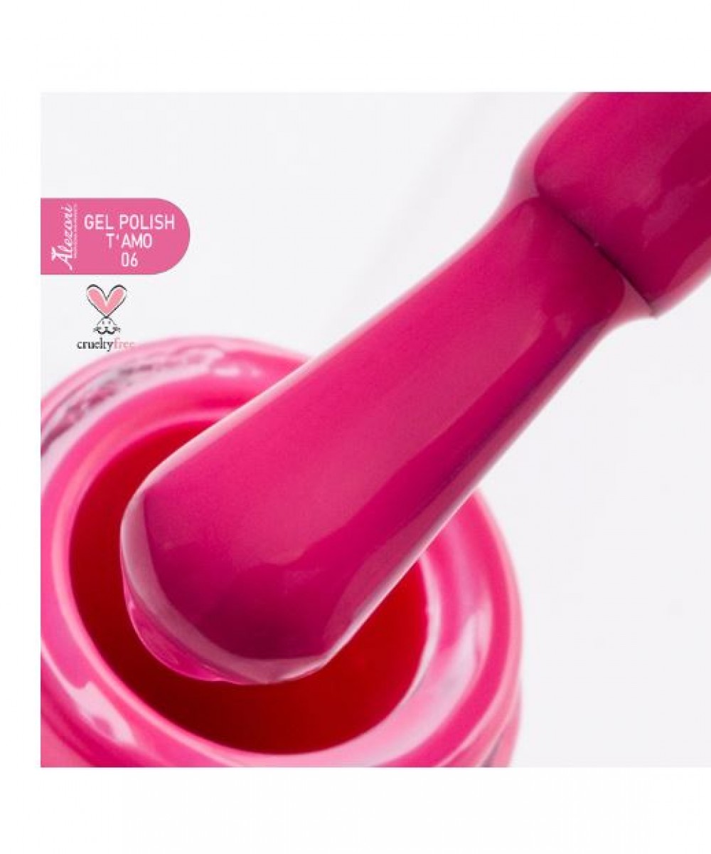 Alezori Ημιμόνιμο Βερνίκι Νυχιών Gel Polish T' Amo 06 (№458) ,15ml