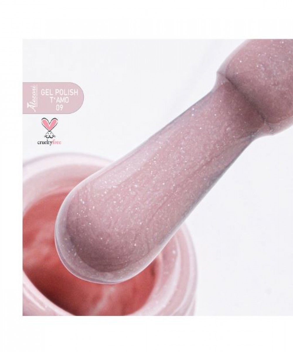 Alezori Ημιμόνιμο Βερνίκι Νυχιών Gel Polish T' Amo 09 (№20 Shimmer) ,15ml
