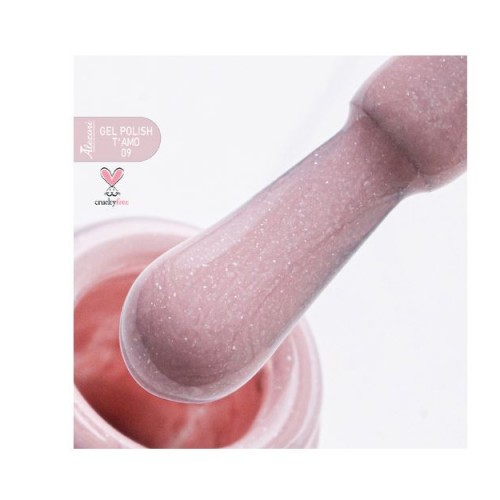 Alezori Ημιμόνιμο Βερνίκι Νυχιών Gel Polish T' Amo 09 (№20 Shimmer) ,15ml