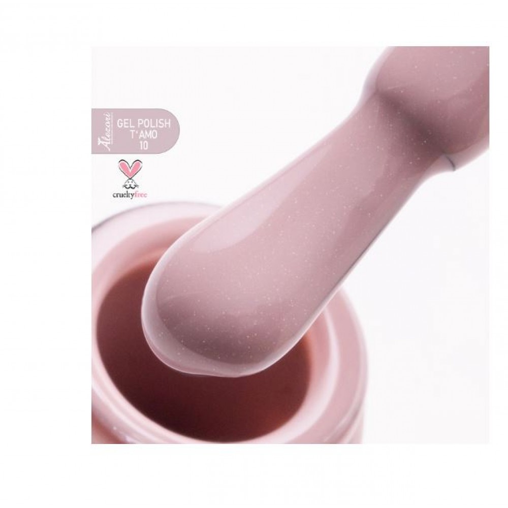 Alezori Ημιμόνιμο Βερνίκι Gel Polish Τ' Αmo 10 (№3848 Ψιλό Shimmer),15ml