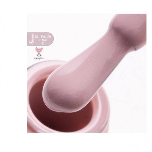 Alezori Ημιμόνιμο Βερνίκι Gel Polish Τ' Αmo 10 (№3848 Ψιλό Shimmer),15ml *