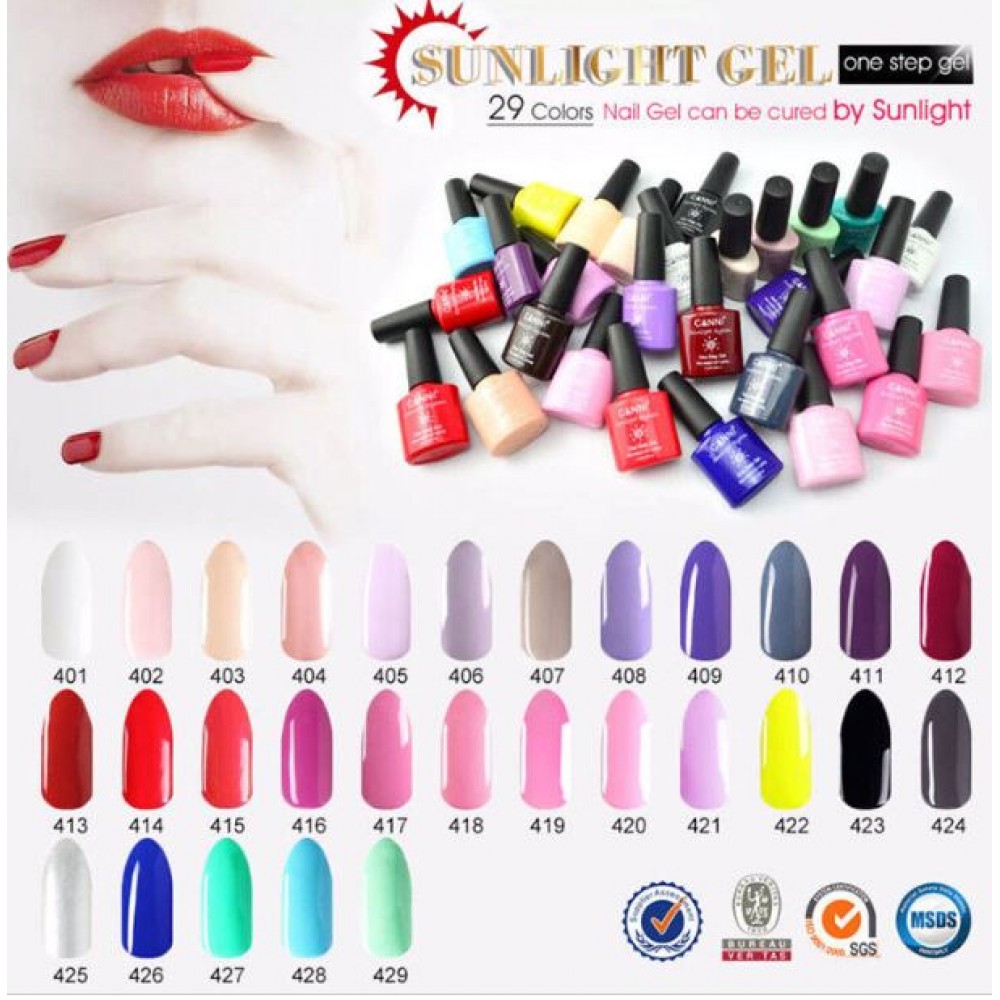 Canni Sunlight System One Step Gel (No-Need Uv Lamp) No405 ,7.3ml