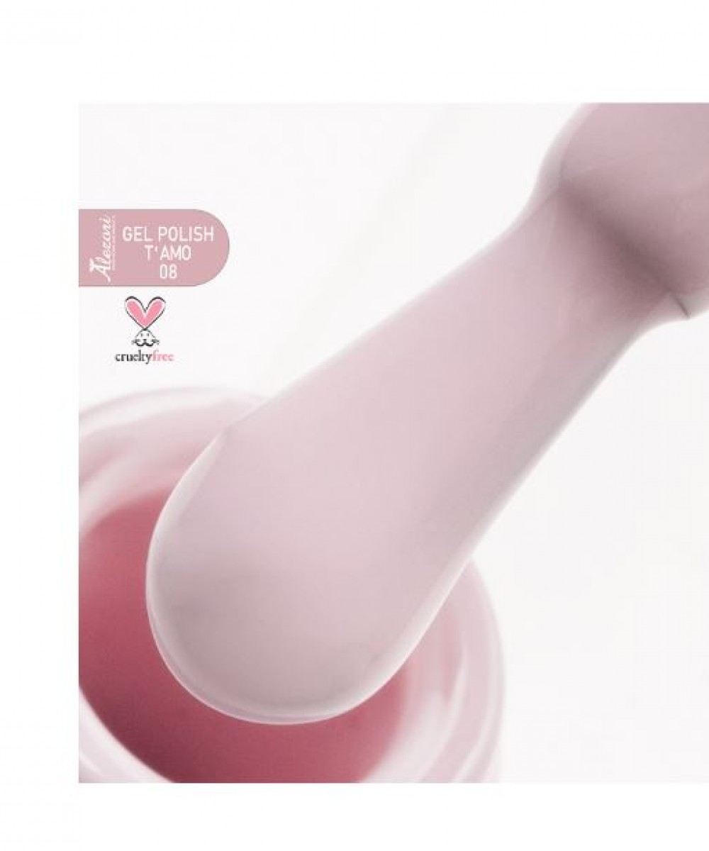 Alezori Ημιμόνιμο Βερνίκι Νυχιών Gel Polish T' Amo 08 (№168) ,15ml