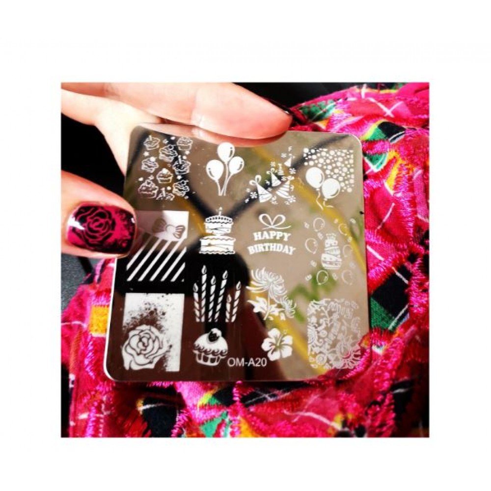 Man Mini Stamping Plate *