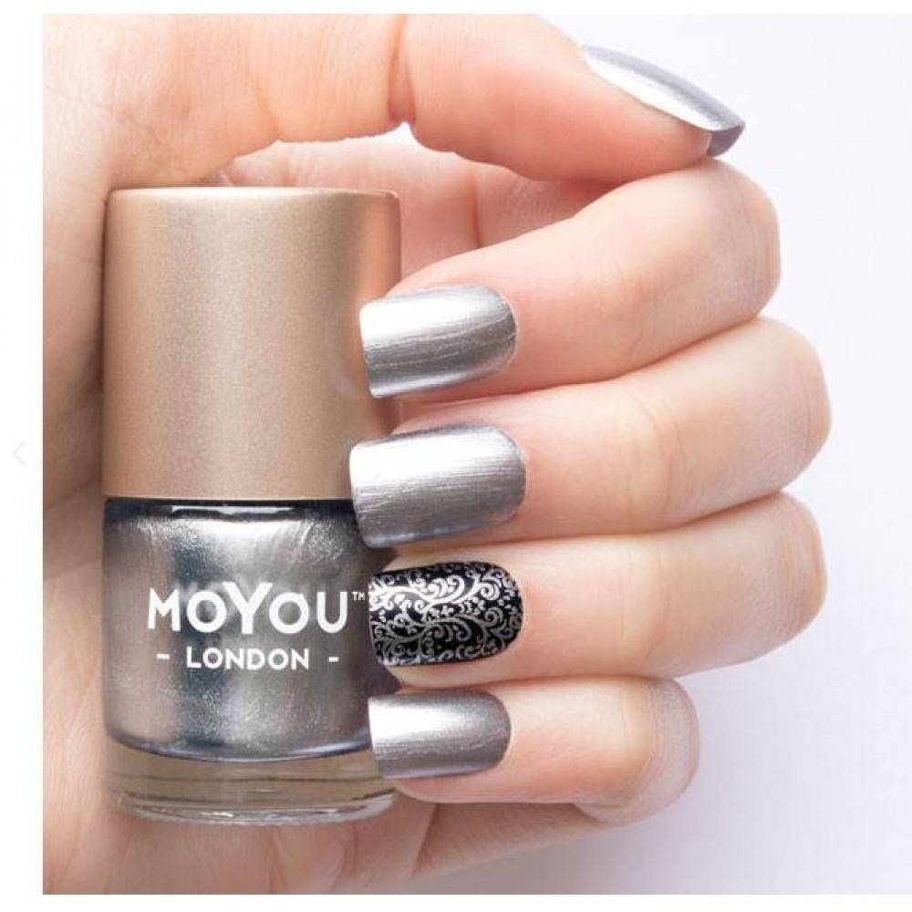 Anc Stamping Polish Silver Dust MoYou 9ml *