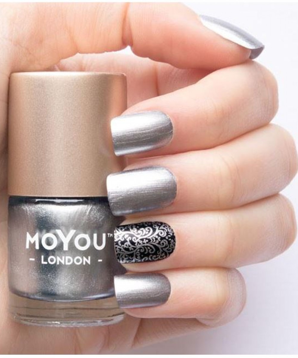 Anc Stamping Polish Silver Dust MoYou 9ml *