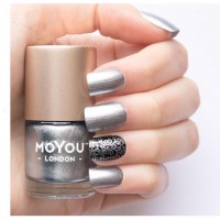 Anc Stamping Polish Silver Dust MoYou 9ml *