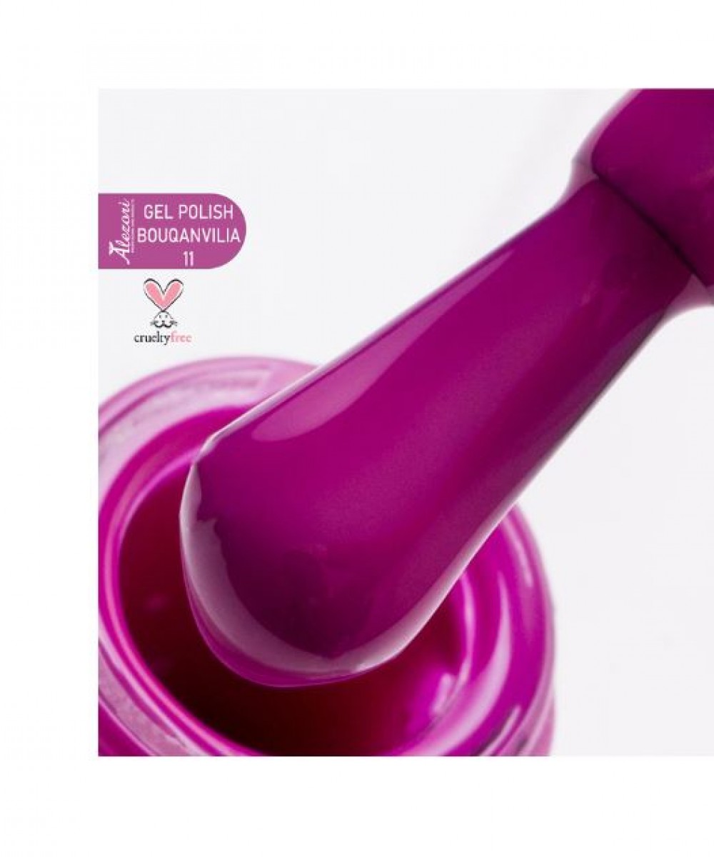 Alezori Ημιμόνιμο Βερνίκι Νυχιών Gel Polish Bouqanvilia 11 (№325) ,15ml