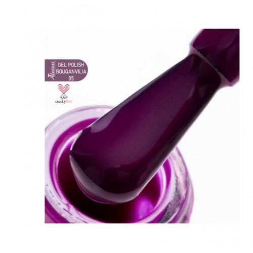 Alezori Ημιμόνιμο Βερνίκι Νυχιών Gel Polish  Bouqanvilia 05 (№515) , 15ml