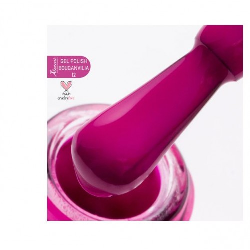 Alezori Ημιμόνιμο Βερνίκι Νυχιών Gel Polish Bouqanvilia 12 (№516) ,15ml *