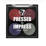 W7 Pressed To Impress Glitter Palette All The Rage