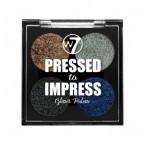 W7 Pressed To Impress Glitter Palette Style Icon