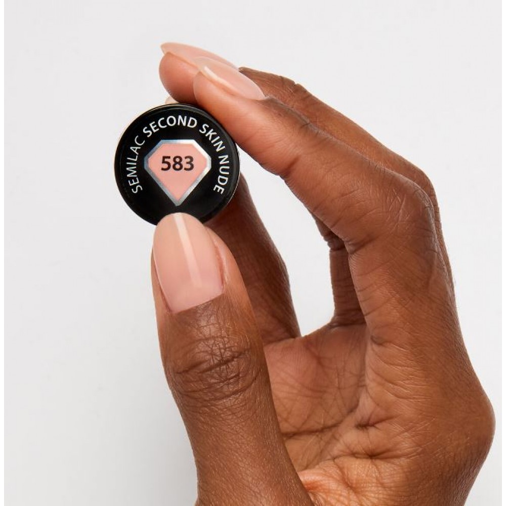 Semilac Ημιμόνιμο Βερνίκι Νυχιών 583 Second Skin Nude ,7ml