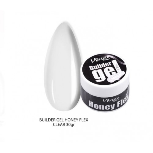 Mixcoco Builder Gel Honey Flex Clear 30ml