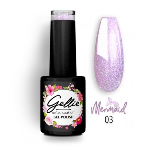 Gellie Ημιμόνιμο Βερνίκι Mermaid Colour 03, 10ml