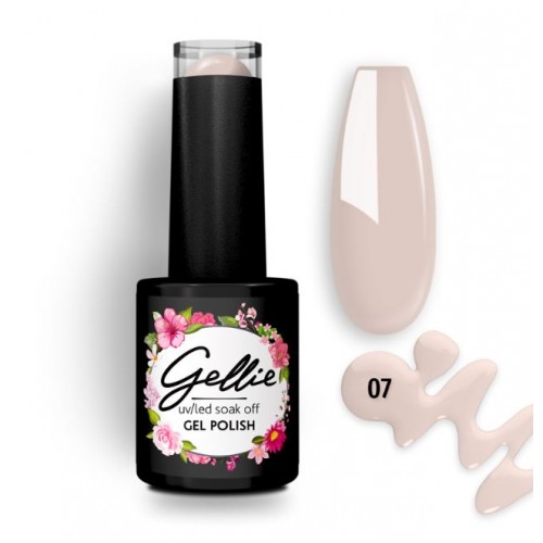 Gellie Ημιμόνιμο Βερνίκι Νυχιών Soft Cream 07, 10ml