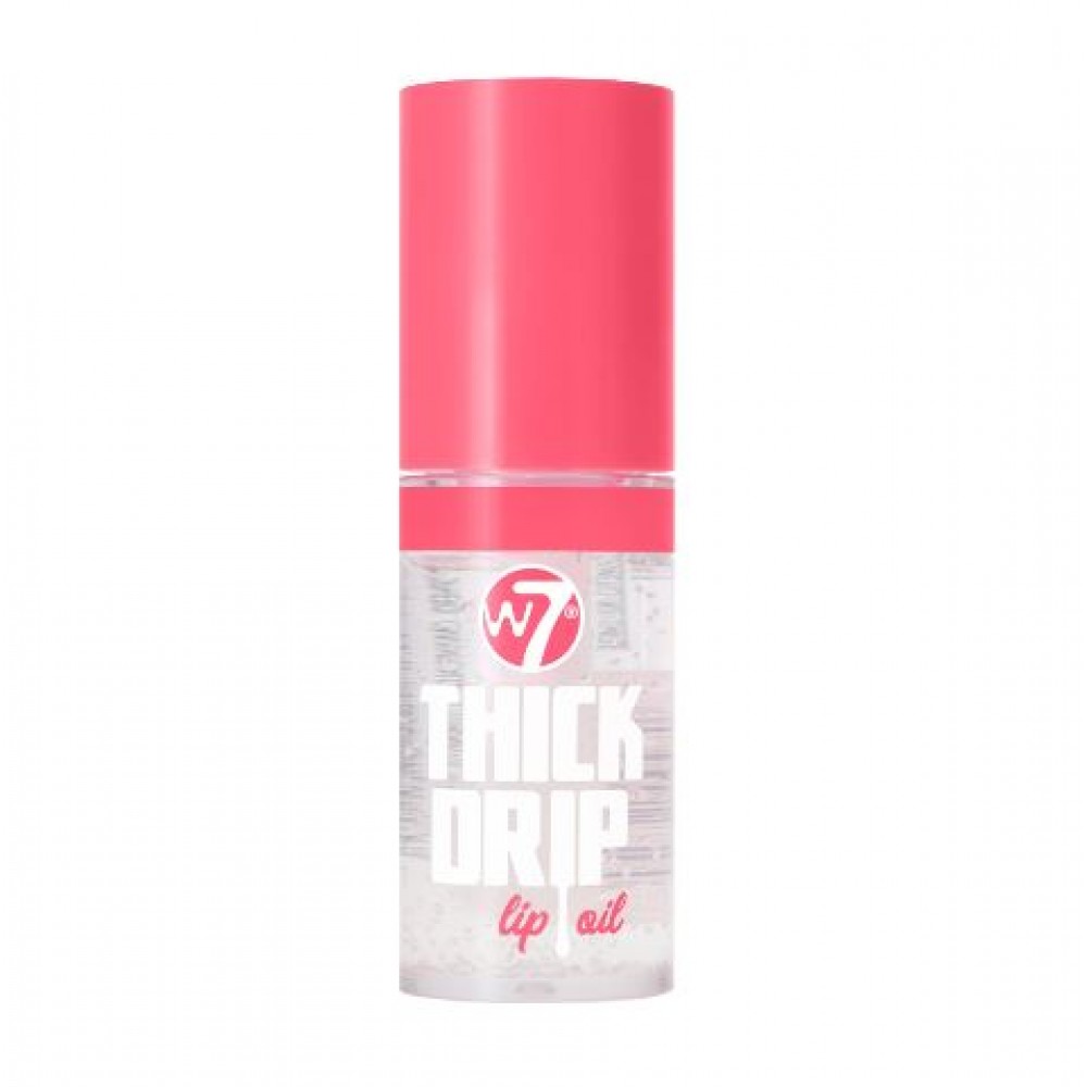 W7 Thick Drip Lip Oil In The Clear