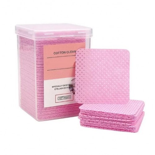 Xαρτάκια Κυτταρίνης 200 Τεμαχια Pink Square