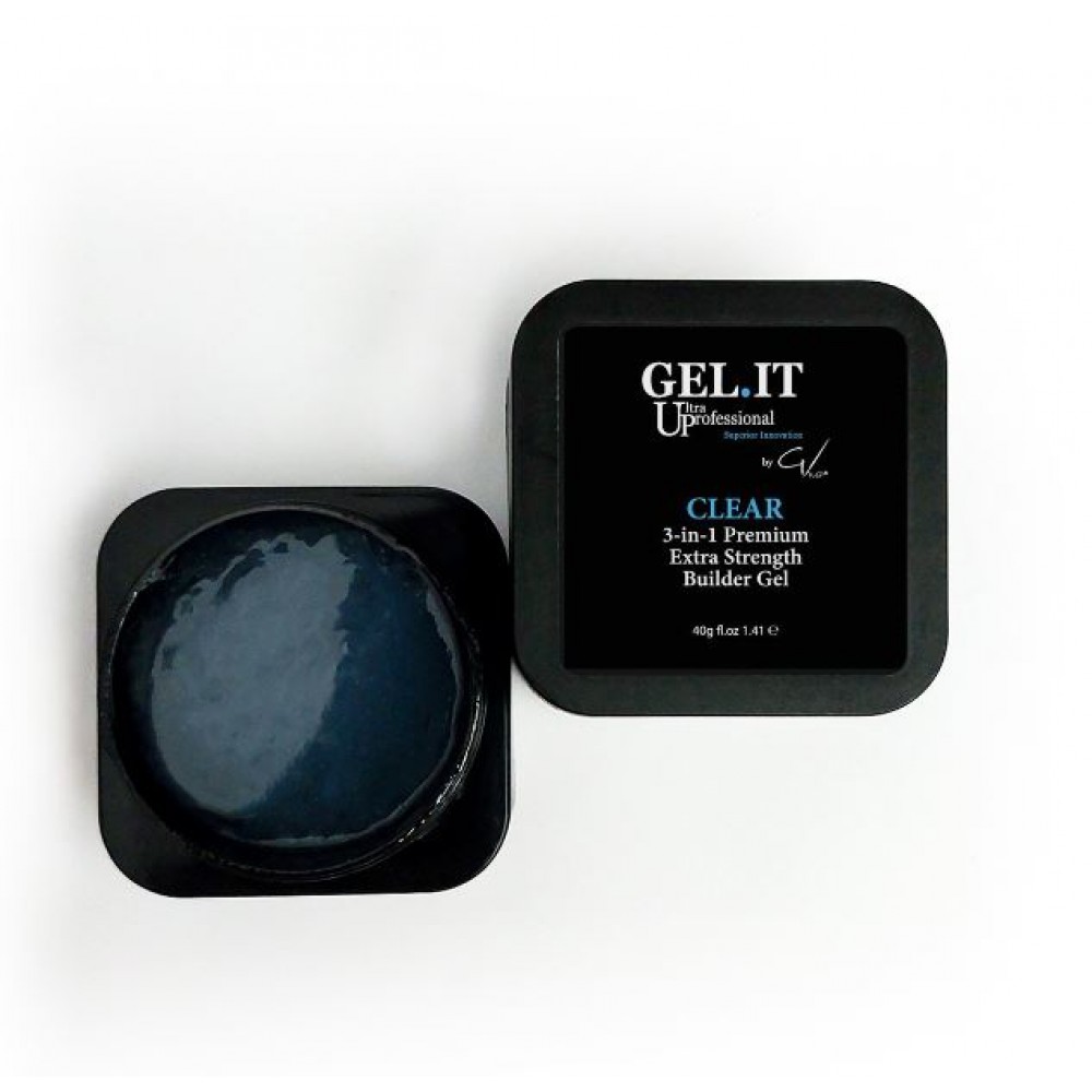 Gel It Up  Premium 3In1 Builder Gel Clear 40G