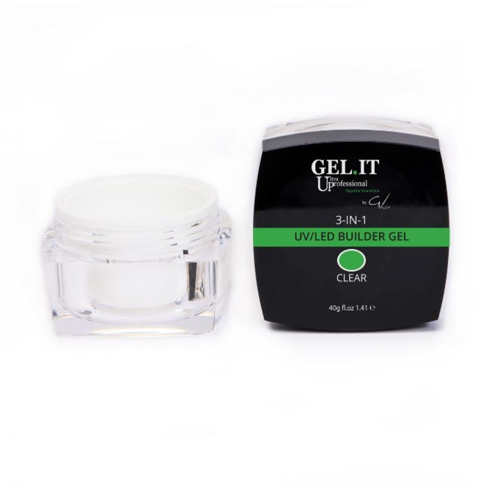 Gel It Up 3in1 Builder Gel Clear 40G
