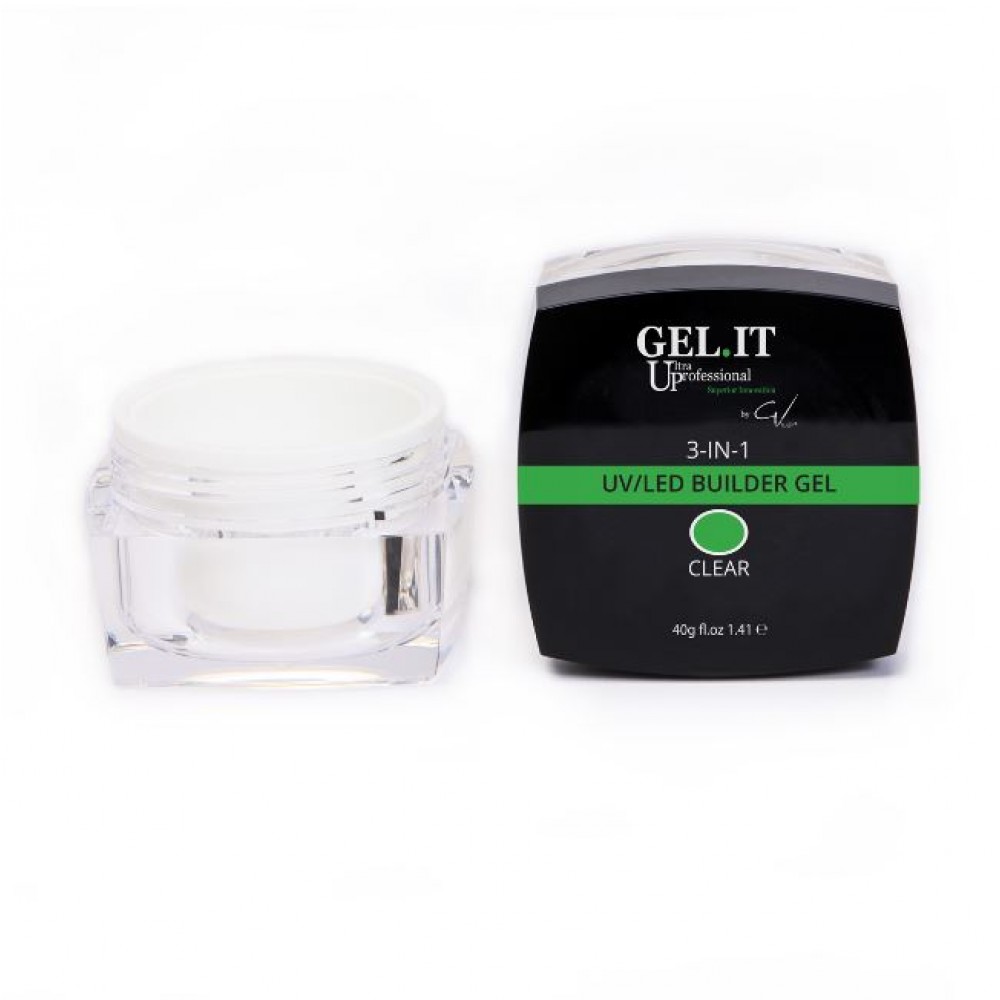 Gel It Up 3 in1 Builder Gel Clear 40G