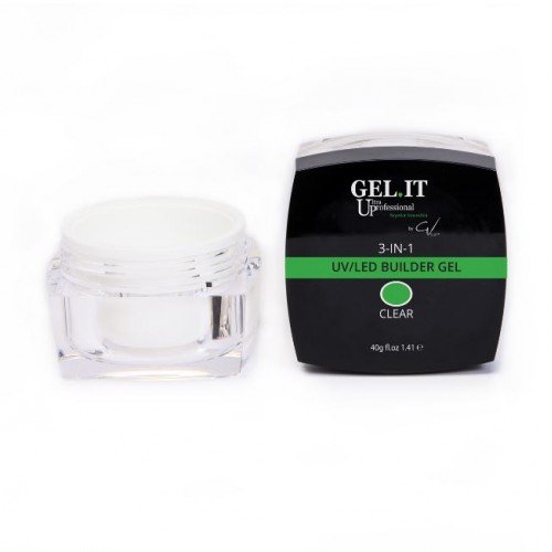 Gel It Up 3in1 Builder Gel Clear 40G