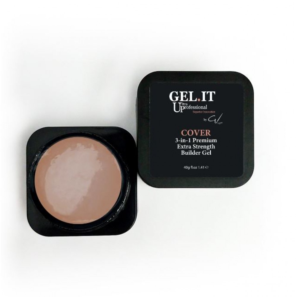 Gel It Up  Premium 3 In 1 Builder Gel Cover 40G