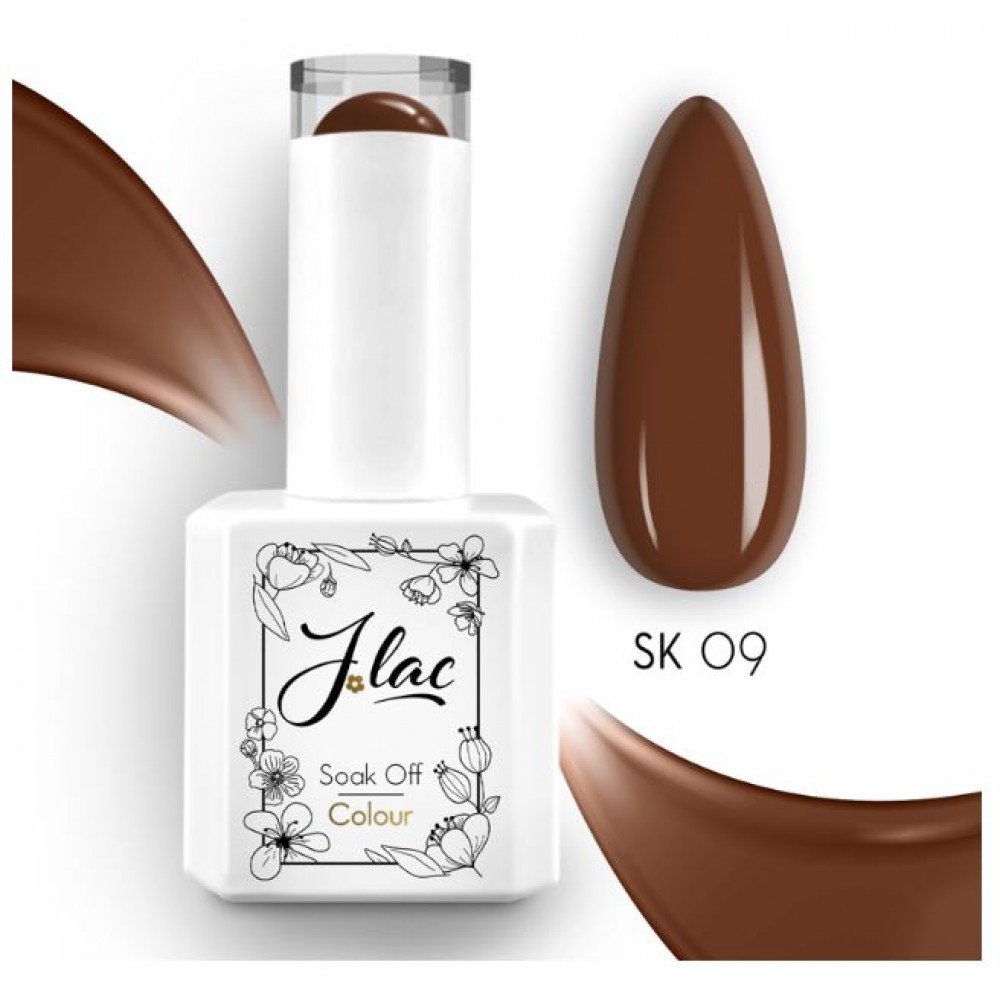 Jlac Ημιμόνιμο Βερνίκι Νυχιών Skin 09, 15ml