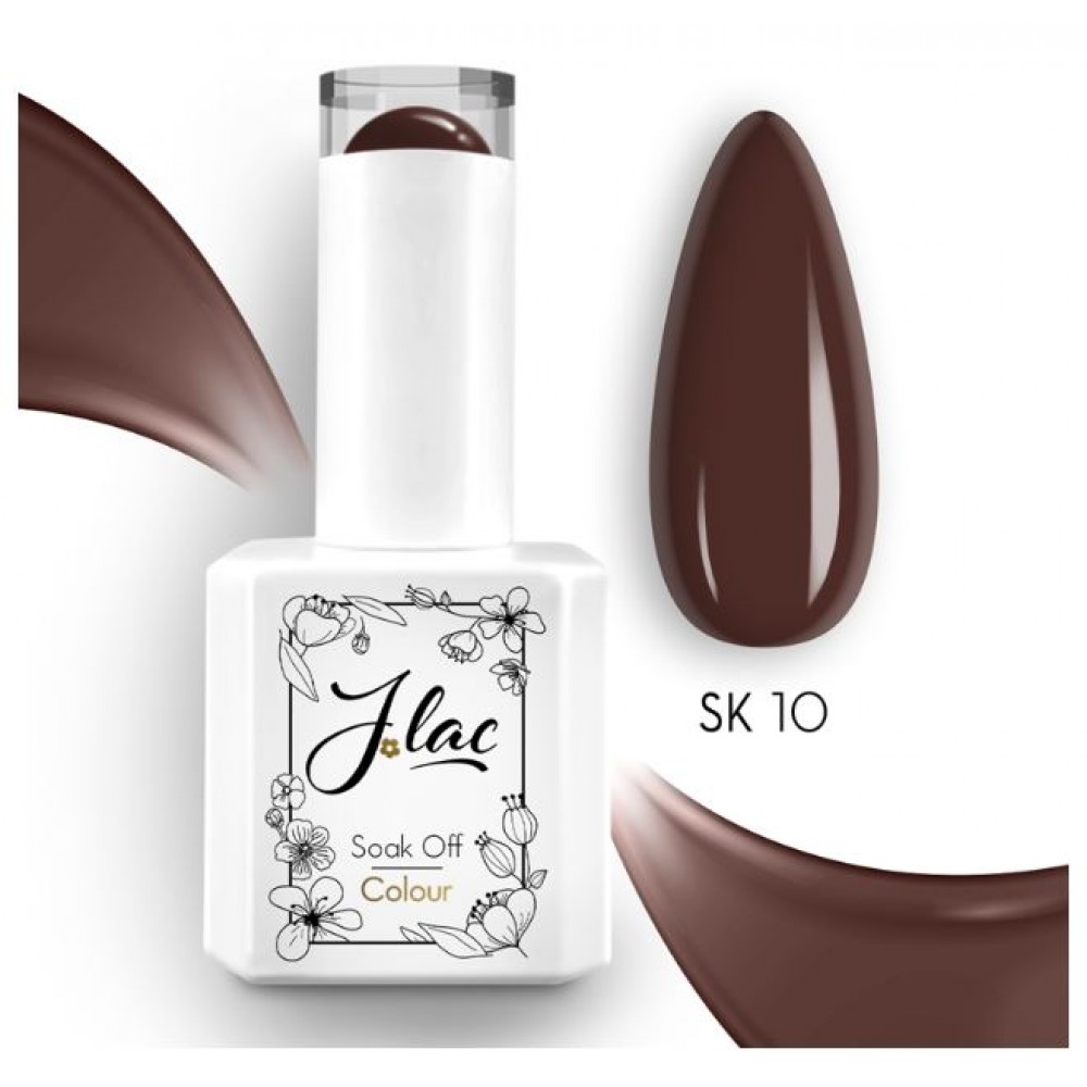 Jlac Ημιμόνιμο Βερνίκι Νυχιών Skin 10, 15ml