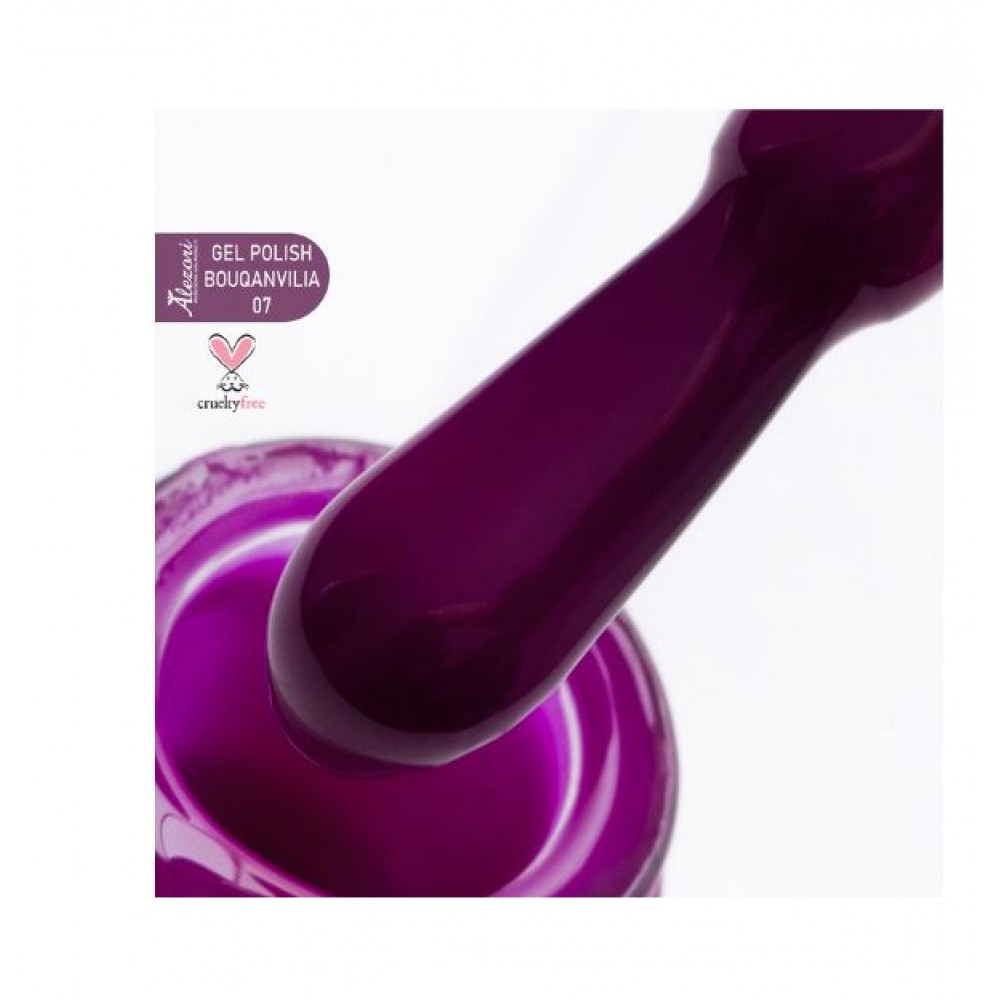 Alezori Ημιμόνιμο Βερνίκι Νυχιών Gel Polish Bouqanvilla 07 ,15ml.