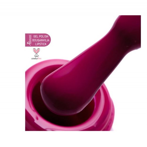 Alezori Ημιμόνιμο Βερνίκι Gel Polish Bouqanvilia Lipstick , 15ml