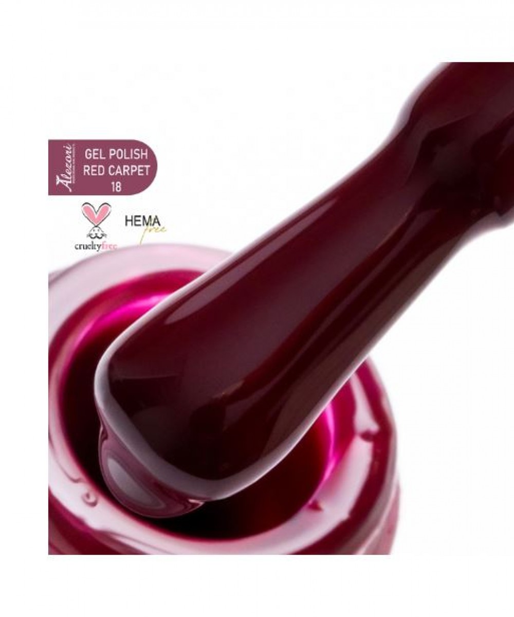 Alezori Ημιμόνιμο Βερνίκι Νυχιών Gel Polish Red Carpet 18 ,15ml