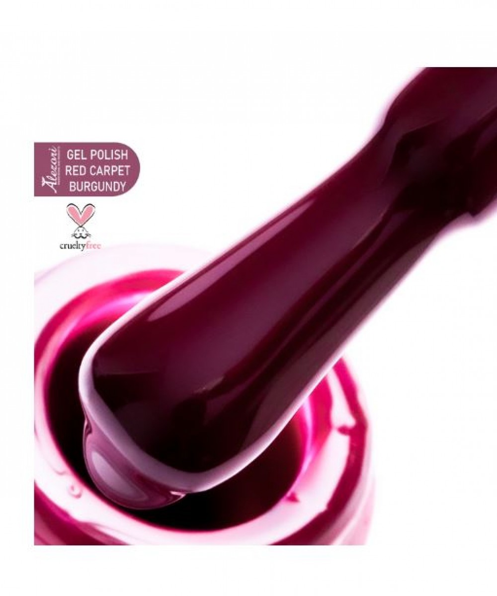 Alezori Ημιμόνιμο Βερνίκι Νυχιών Gel Polish Red Carpet Burgundy ,15ml