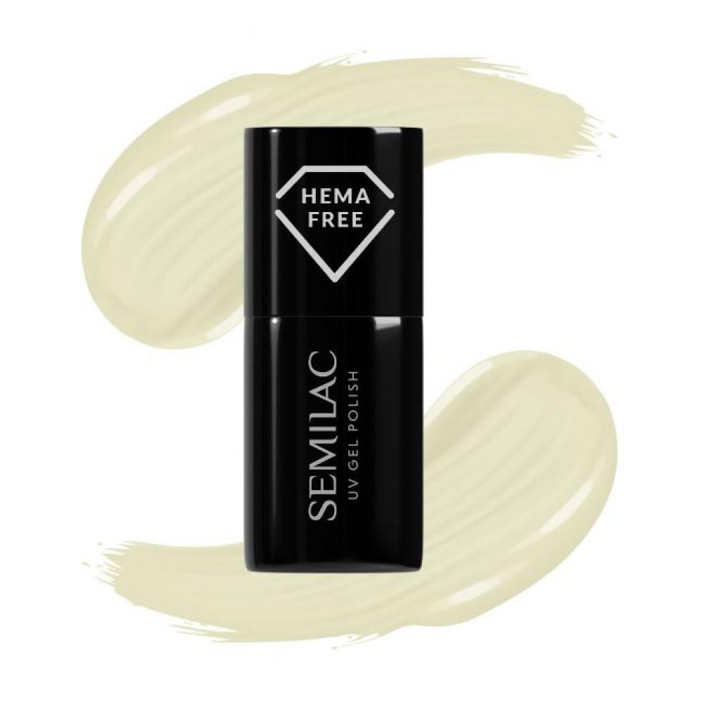 Semilac Ημιμόνιμο Βερνίκι Νυχιών 441 Ghost White 7ml *
