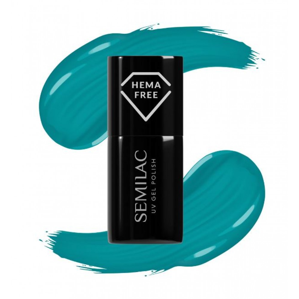 Semilac Ημιμόνιμο Βερνίκι Νυχιών 443 Spooky Blue 7ml
