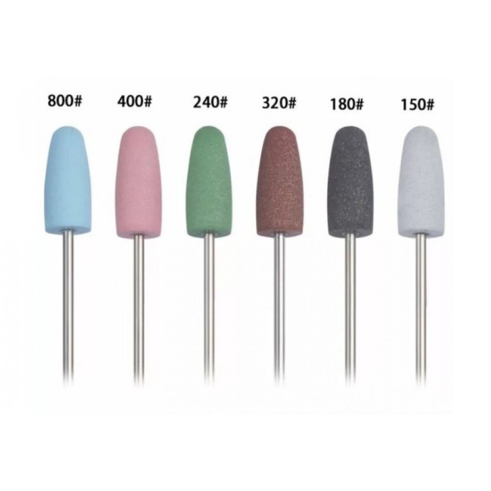 Woww Φρεζάκι Buffer Σιλικόνης Μαύρο 180Grit