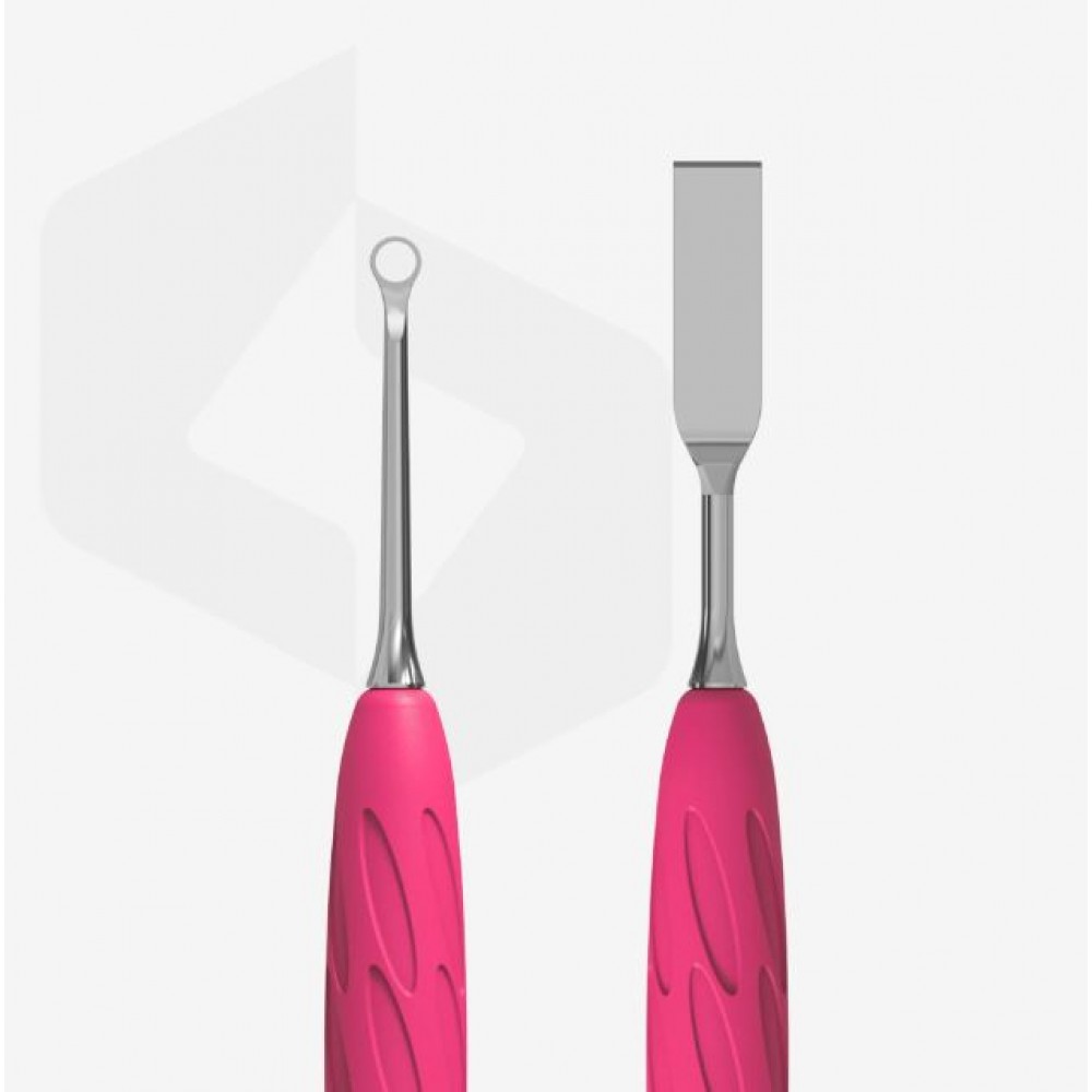St Staleks Pro Uniq Manicure Pusher With Silicone Handle  (PQ-11/1)