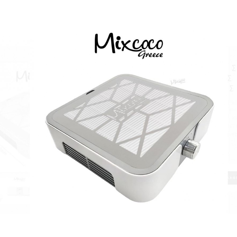 Mixcoco Απορροφητήρας Επαγγελματικός 60W  Ασημί