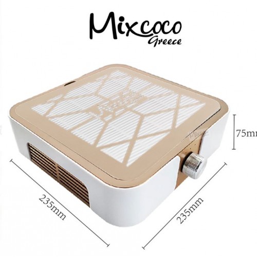 Mixcoco Απορροφητήρας Επαγγελματικός 60W  Xρυσός