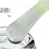 Alezori Liquid Polygel Clear Hema Free 01  ,15ml