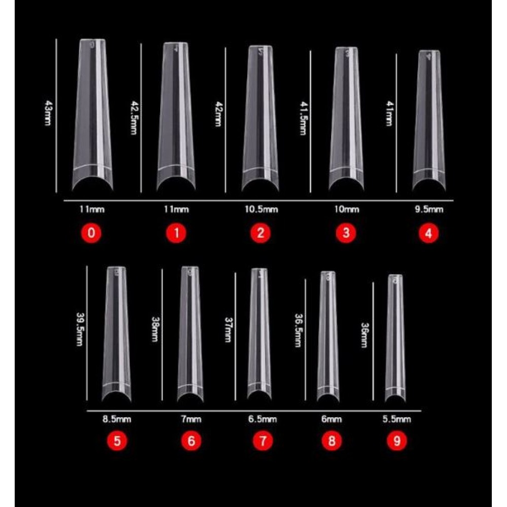 J.K Tip 67 - XXL Clear Bag