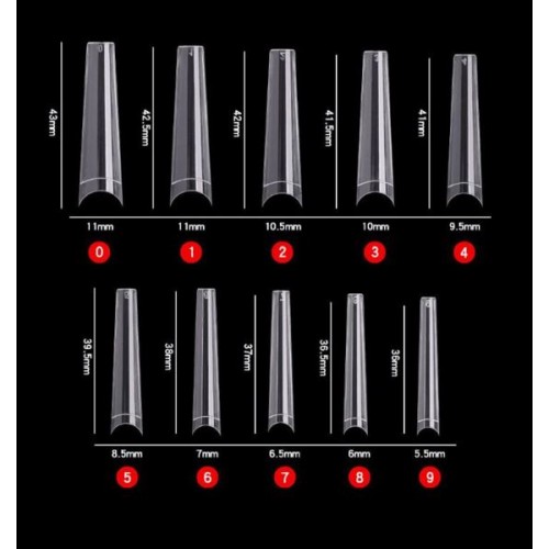J.K Tip 67 - XXL Clear Bag (070090)