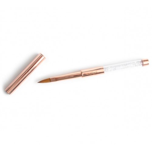 Gel It Up Acrylic Application Brush #08 Rose Gold