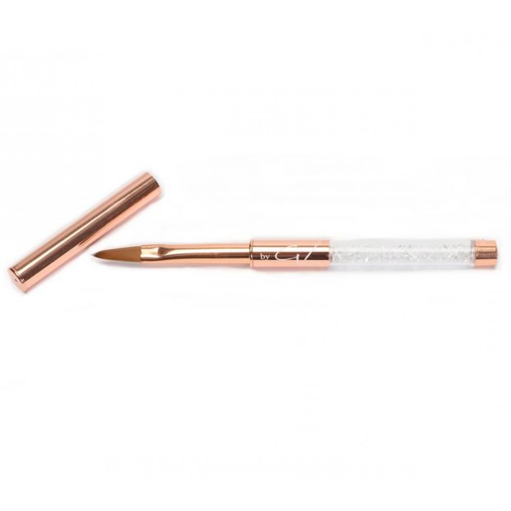 Gel It Up Acrylic Application Brush #10 Rose Gold