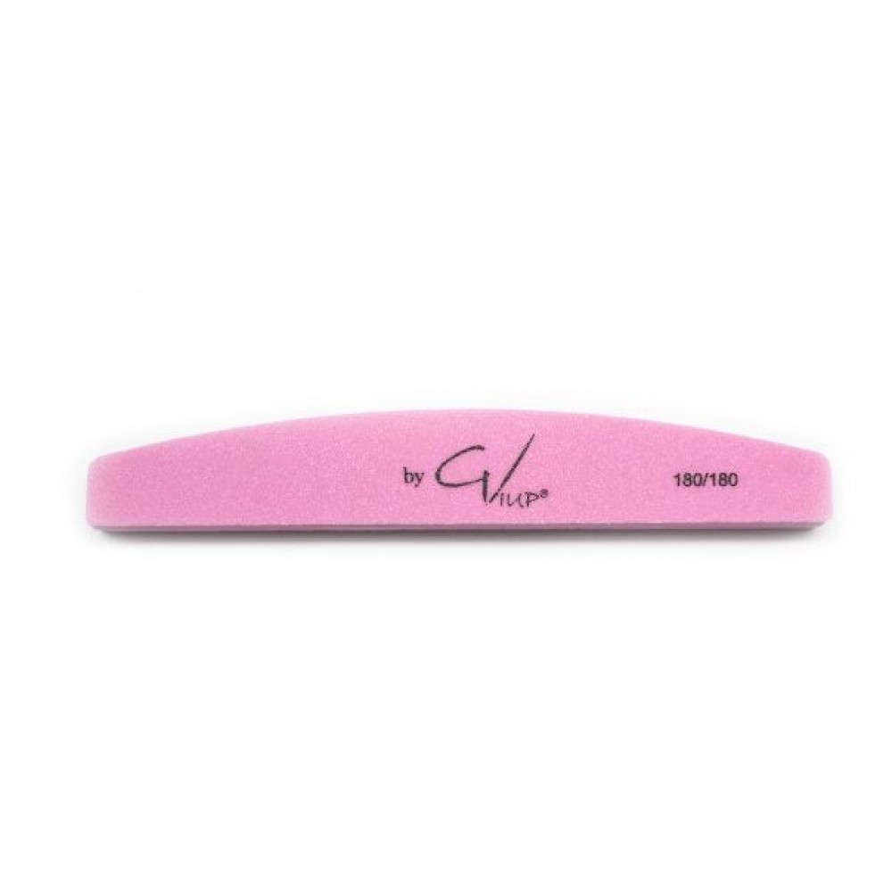 Gel It Up Nail file/ Buffer Halfmoon Ροζ 180/180