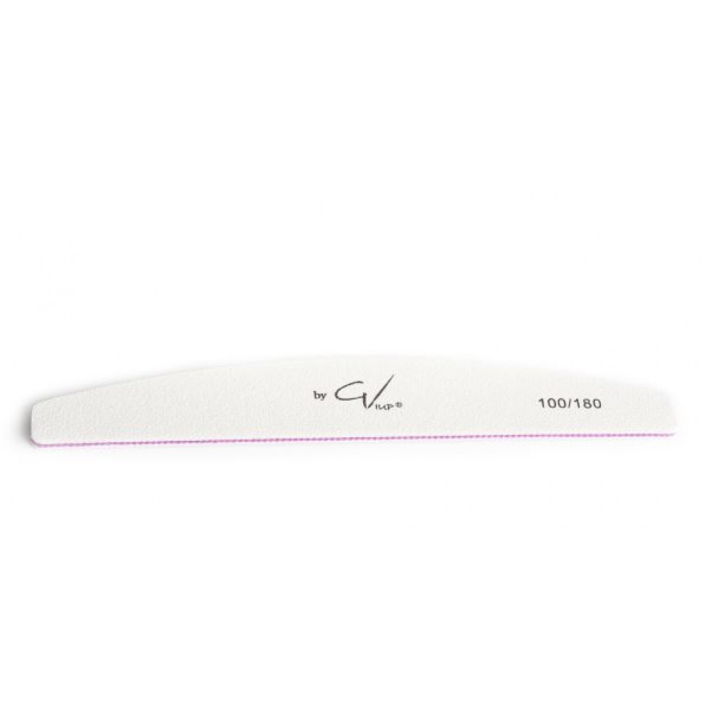 Gel It Up Nail file Halfmoon Γκρι 100/180